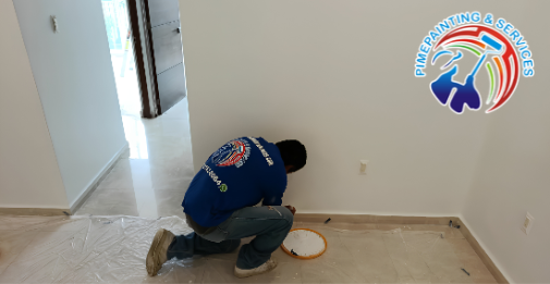 Pintores aplicando recubrimientos base agua y solvente PIMEPAINTING