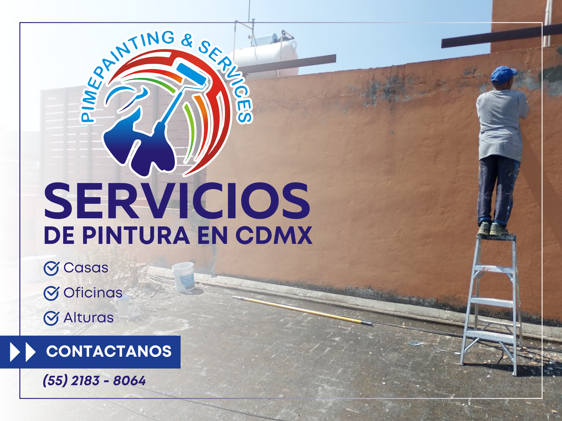 Aplicación de pintura ecológica por servicio de pintura de casas cdmx