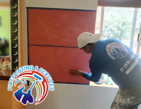 Preparación e inspección técnica de muro de concreto para pintura